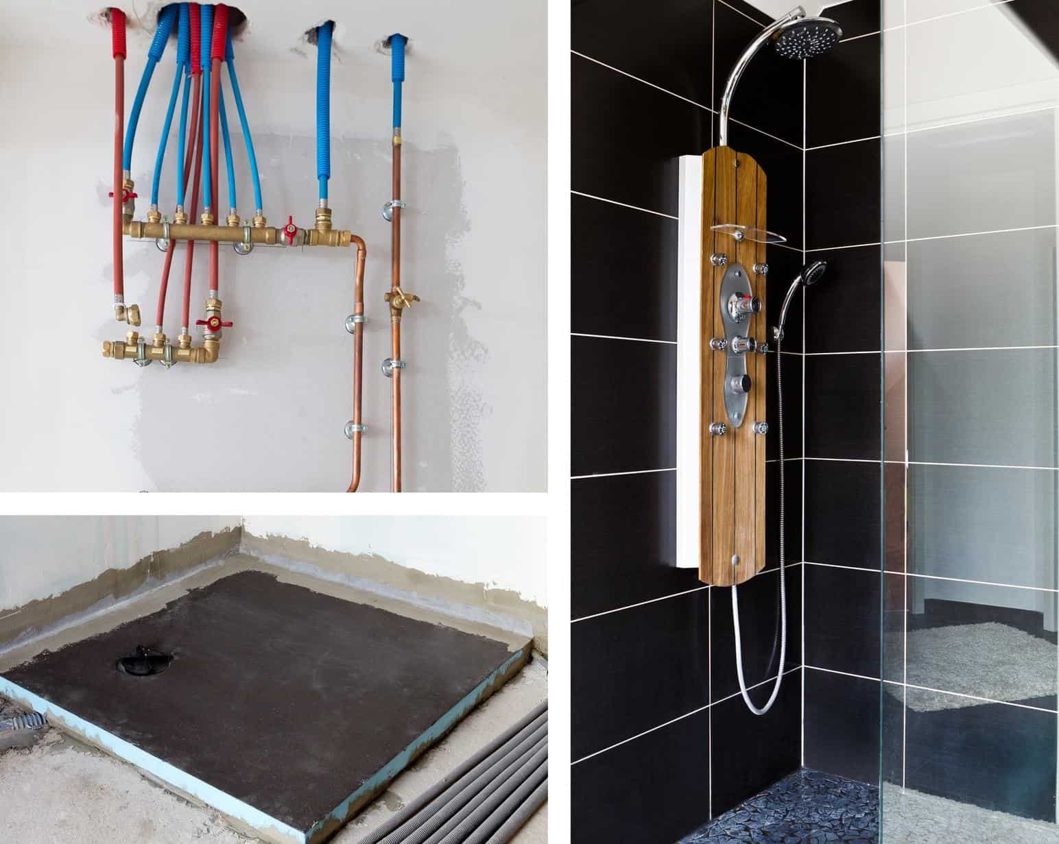 Les éléments important pour monter une douche italienne Les éléments important pour monter une douche italienne