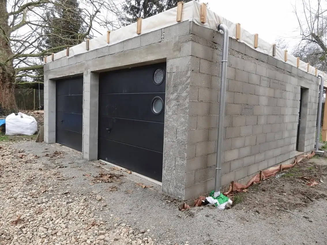 construire un garage
