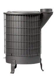Poêle à bois turbo