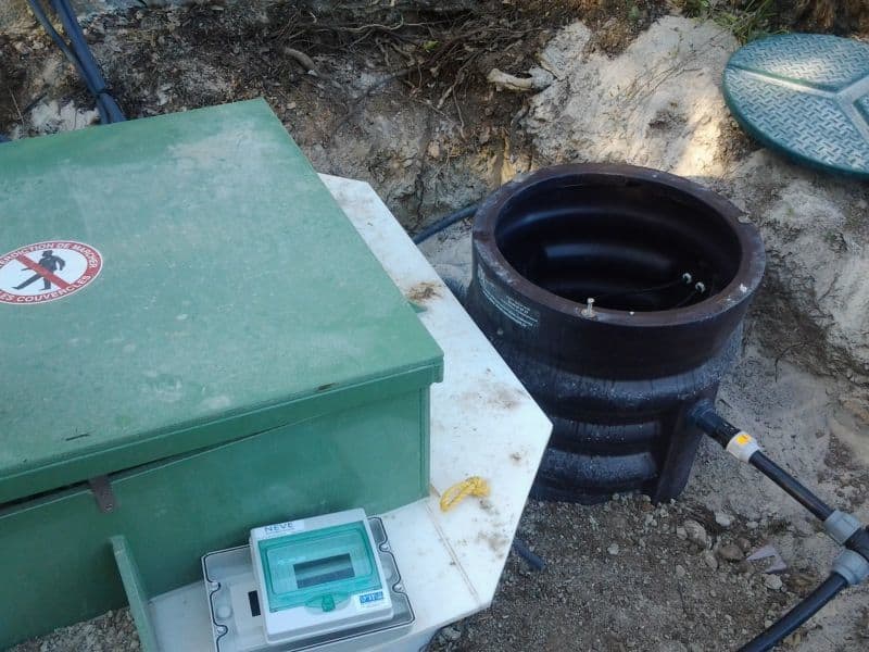 Installation microstation c. Terrassement Terraplant Installation microstation c. Terrassement Terraplant