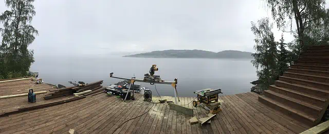 Entretien d'une terrasse en bois